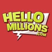Hello Millions logo Hello Millions sweepstakes casino logo